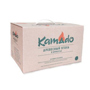 Уголь "камадо" (брикеты) 10 кг, коробка - KamadoJoe