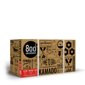 Угольные брикеты Kamado, Horeca Chef Edition, коробка 10 кг - 800 Degrees