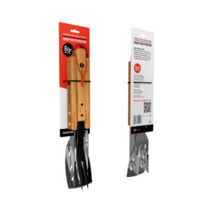 Набор грильмена Red Line  Stainless Steel BBQ Bamboo Tools Set - 800 Degrees