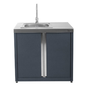 Модуль уличной кухни Smart-900 шкаф с мойкой арт.HS-KU01-SHM900 - Smart HELIOS