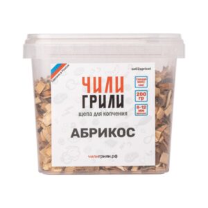 Щепа абрикоса для копчения 200 гр. - ЧилиГрили