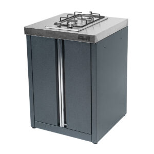 Модуль уличной кухни Smart-600 шкаф C варочной поверхностью арт.HS-KU03-SHV600 - Smart HELIOS