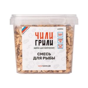 Смесь щепы для копчения рыбы 200гр. - ЧилиГрили